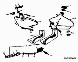 CUB CADET SP 100 spare parts
