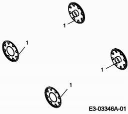 MTD 53 SPO spare parts