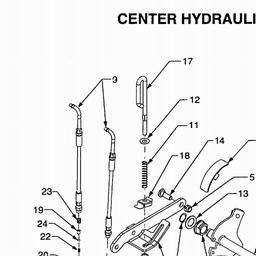 CUB CADET HDS3200/3205 spare parts