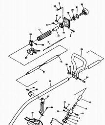 LAWNFLITE (1990) SUPER 100.150 MINI 16 spare parts