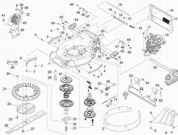 LawnFlite-Pro (2006) 553HWSP-HST spare parts