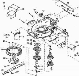 LawnFlite-Pro 553HRS (2006) spare parts