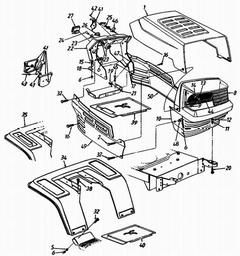 LAWNFLITE (1994/1995) 24-630 / 244(5)635 spare parts
