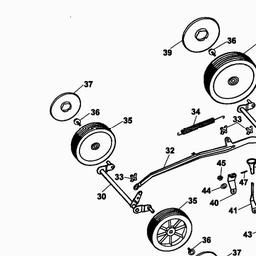 Wolf-Garten Concept 43 B spare parts