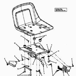 CUB CADET RZT-50 spare parts