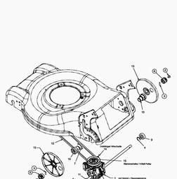 MTD 46 SPH spare parts