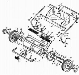 AGRIFAB 26" LAWN SWEEPER 45-0218 spare parts