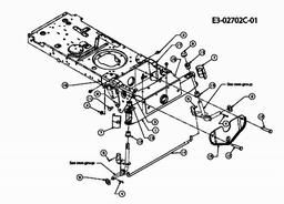MTD 175/107 spare parts