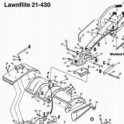 LAWNFLITE (1996) 29-204 / 290-204-000 REMOVE spare parts