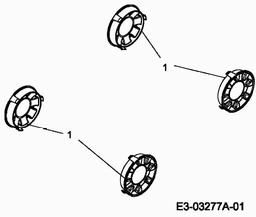 MTD E 40 W spare parts
