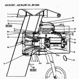 MTD 422 SILENT spare parts