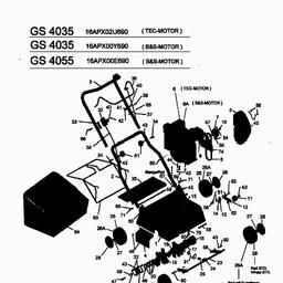 Gutbrod GS 4055 spare parts