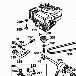 Wolf-Garten OHV 3 spare parts