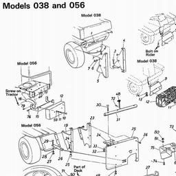 LAWNFLITE (1988/1989) 190-015-000/501 spare parts