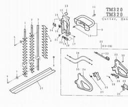LawnFlite-Pro TM320D spare parts