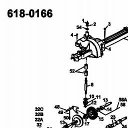 MTD C 450 D spare parts