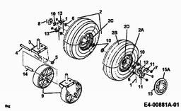 Yard-Man 203 B spare parts