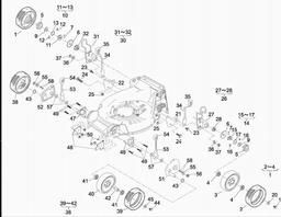 LawnFlite-Pro (2007) 553HWS spare parts