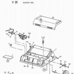 LAWNFLITE (2000) V28 / 16AED0I-600 spare parts