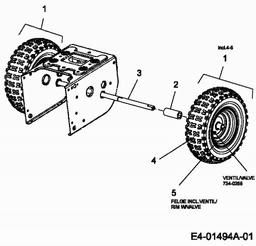 MTD 6 ACE spare parts