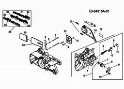 CUB CADET CC 3651 spare parts