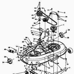 CUB CADET CC 1527 spare parts