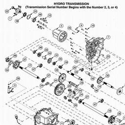 CUB CADET HDS2166/42 spare parts