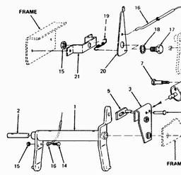 CUB CADET 1782 spare parts