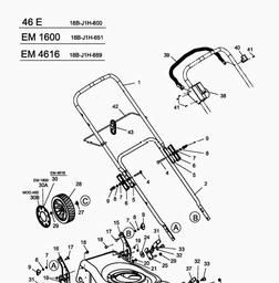 MTD 46 E spare parts