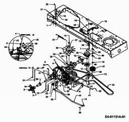 CUB CADET CC 1015 spare parts