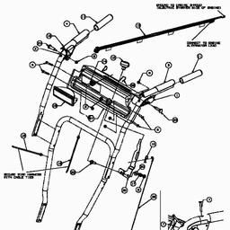 MTD E 625 spare parts