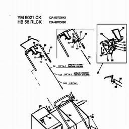Yard-Man YM 6021 CK spare parts