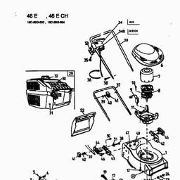 MTD 46 E spare parts