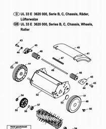 Wolf-Garten UL 33 E spare parts