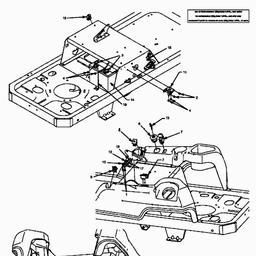 CUB CADET RZT-42 spare parts
