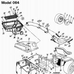 LAWNFLITE (1988/1989) 190-015-000/501 spare parts