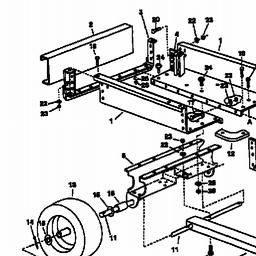 MTD 45-01841  (190-425A000) spare parts