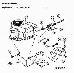 MTD B 128 spare parts