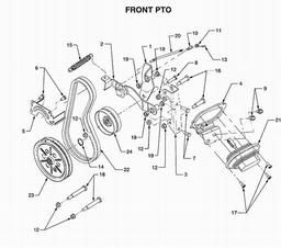 CUB CADET HDS3200/3205 spare parts