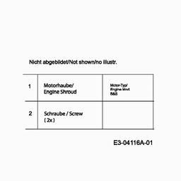 MTD P 48 MB spare parts