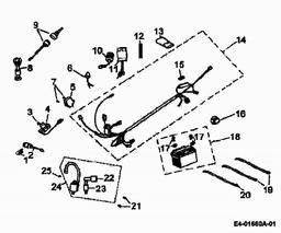 CUB CADET Miniquad 50 spare parts