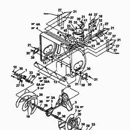 MTD E 640 F spare parts