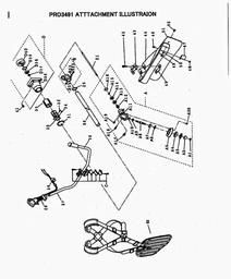 LAWNFLITE (2008) PRO3491 spare parts