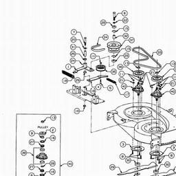 CUB CADET 2135 spare parts