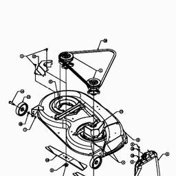 MTD RS 115/96 B spare parts
