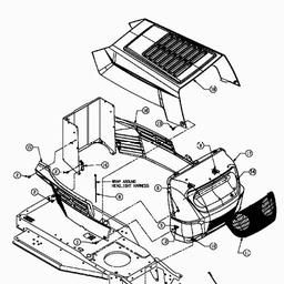 Yard-Man TE 4125 spare parts