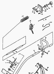 LAWNFLITE (1990) M-18E/S180DE spare parts