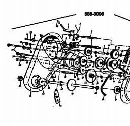 MTD T/430 spare parts