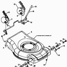 MTD 53 SPO spare parts
