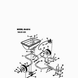 MTD 45-0315  (196-031-000) spare parts